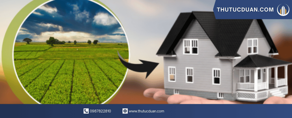chuyển đổi đất nông nghiệp sang đất thổ cư